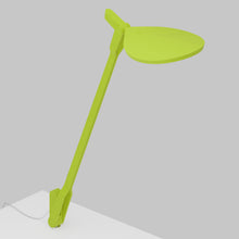 Load image into Gallery viewer, Splitty LED Desk Lamp in Matte Leaf Green/Through-Table Mount .
