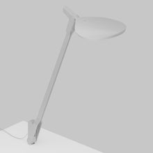 Load image into Gallery viewer, Splitty LED Desk Lamp in Silver/Through-Table Mount .
