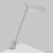 Load image into Gallery viewer, Splitty LED Desk Lamp in Silver/One-Piece Desk Clamp.
