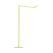 Load image into Gallery viewer, Splitty LED Floor Lamp in Matte Leaf Green.
