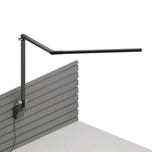 Load image into Gallery viewer, Z-Bar LED Desk Lamp in Silver/Hardwire Wall Mount.
