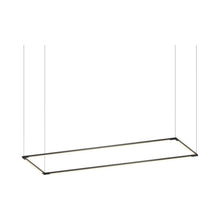 Load image into Gallery viewer, Z-Bar Rectangular LED Pendant Light in 48-Inch/Matte Black.
