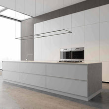Load image into Gallery viewer, Z-Bar Rectangular LED Pendant Light in kitchen.
