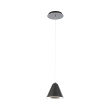 Load image into Gallery viewer, Kone LED Pendant Light in Black.
