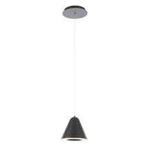 Load image into Gallery viewer, Kone LED Pendant Light in Black.
