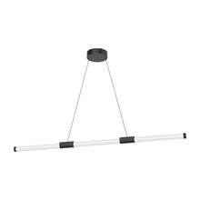 Load image into Gallery viewer, Akari LED Linear Pendant Light in Large/Black.
