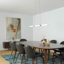 Load image into Gallery viewer, Akari LED Linear Pendant Light in office.

