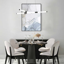 Load image into Gallery viewer, Akari LED Pendant Light in dining room.
