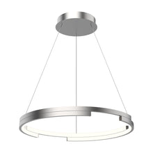 Load image into Gallery viewer, Anello Minor LED Pendant Light in Medium/Brushed Nickel.
