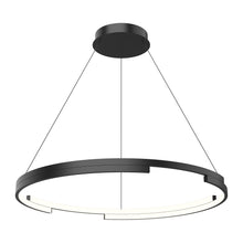 Load image into Gallery viewer, Anello Minor LED Pendant Light in Large/Black.
