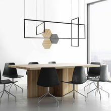 Load image into Gallery viewer, Arkell LED Pendant Light in office.
