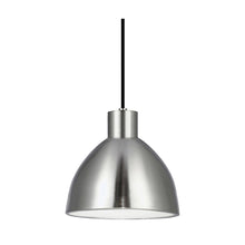 Load image into Gallery viewer, Chroma LED Pendant Light in Brushed Nickel (Medium).
