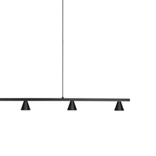 Load image into Gallery viewer, Dune LED Linear Pendant Light in Detail.
