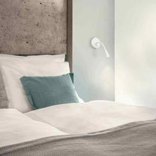 Load image into Gallery viewer, Eton LED Wall Light in bedroom.
