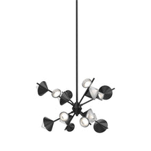 Load image into Gallery viewer, Geode LED Chandelier in Detail.
