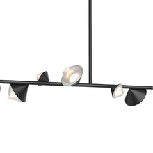 Load image into Gallery viewer, Geode LED Linear Pendant Light in Detail.
