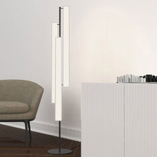 Load image into Gallery viewer, Gramercy LED Floor Lamp in living room.
