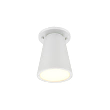 Load image into Gallery viewer, Hartford LED Semi Flush Ceiling Light in Small/White.

