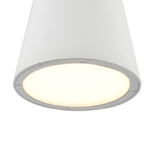 Load image into Gallery viewer, Hartford LED Semi Flush Ceiling Light in Detail.

