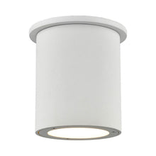 Load image into Gallery viewer, Lamar Outdoor LED Flush Mount Ceiling Light in 4.25-Inch/White.
