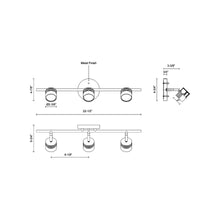 Load image into Gallery viewer, Lyra LED Track Kit - line drawing.
