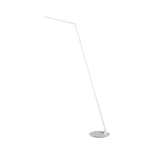 Load image into Gallery viewer, Miter LED Floor Lamp in White.
