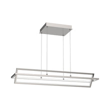 Load image into Gallery viewer, Mondrian Double LED Linear Pendant Light in Detail.
