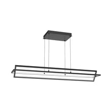 Load image into Gallery viewer, Mondrian Double LED Linear Pendant Light in Detail.
