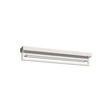 Load image into Gallery viewer, Mondrian LED Semi Flush Mount Ceiling Light in Large/Rectangle/Brushed Nickel.
