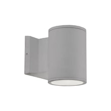Load image into Gallery viewer, Nordic Outdoor LED Wall Light in Grey (Small).
