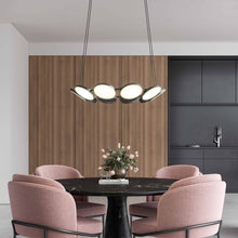 Load image into Gallery viewer, Novel LED Chandelier in living room.
