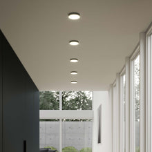 Load image into Gallery viewer, Novel LED Flush Mount Ceiling Light in hallway.
