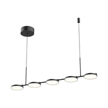 Load image into Gallery viewer, Novel LED Linear Pendant Light in Detail.
