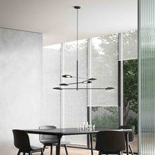 Load image into Gallery viewer, Rotaire LED Chandelier in office.
