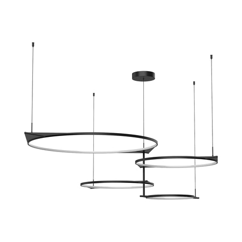 Serif LED Multi Light Pendant Light.