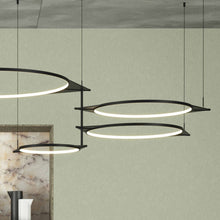 Load image into Gallery viewer, Serif LED Multi Light Pendant Light in Detail.
