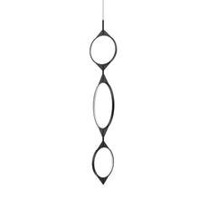 Load image into Gallery viewer, Serif LED Vertical Pendant Light in Detail.
