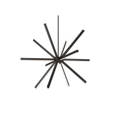 Load image into Gallery viewer, Sirius LED Chandelier in Black (Large).
