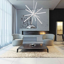 Load image into Gallery viewer, Sirius LED Chandelier in living room.
