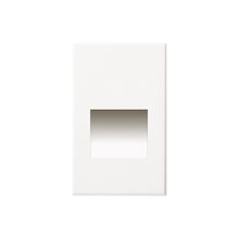 Load image into Gallery viewer, Sonic Recessed LED Step / Wall Light in Vertical/White.
