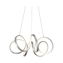 Load image into Gallery viewer, Synergy LED Pendant Light in Small/Antique Silver.
