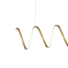 Load image into Gallery viewer, Synergy Linear LED Pendant Light in Detail.
