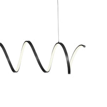 Load image into Gallery viewer, Synergy Linear LED Pendant Light in Detail.
