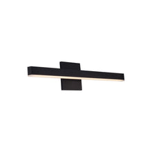 Load image into Gallery viewer, Vega LED Bath Wall Light in Black (Small).
