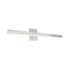 Load image into Gallery viewer, Vega LED Bath Wall Light in Brushed Nickel (Large).
