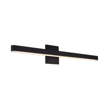 Load image into Gallery viewer, Vega LED Bath Wall Light in Black (Large).
