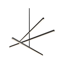 Load image into Gallery viewer, Vega LED Chandelier in Black (Large).
