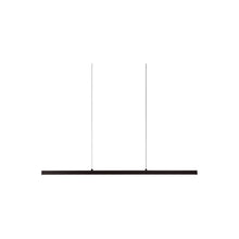 Load image into Gallery viewer, Vega LED Rectangular Pendant Light in Black (45-Inch).
