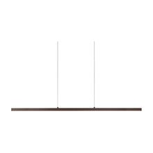 Load image into Gallery viewer, Vega LED Rectangular Pendant Light in Black (56-Inch).
