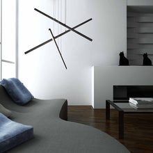 Load image into Gallery viewer, Vega LED Multi Light Pendant Light in living room.
